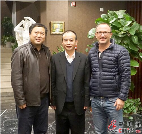德国电梯技术协会主席阿希姆•胡特尔、中国电梯协会副秘书(图2)