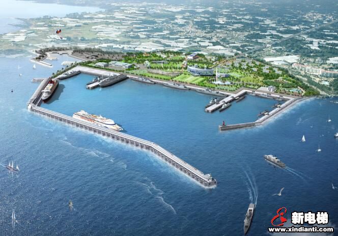 大美不凡│康力电梯中标韩国济州岛江汀港项目 — 18台超长超宽自动人行道(图1) 大美不凡│康力电梯中标韩国济州岛江汀港项目 — 18台超长超宽自动人行道(图1)
