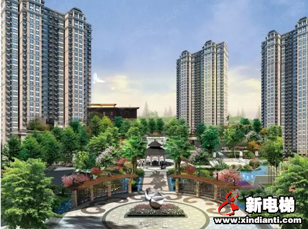 森赫电梯中标河北石家庄铂宫时代(图3)