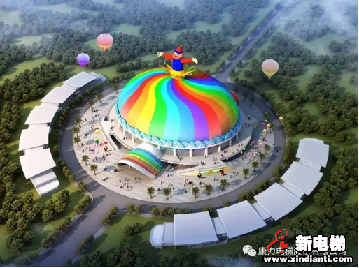 震撼！康力电梯携手上海长峰 打造世界级旅游综合体-太湖龙之梦(图2)