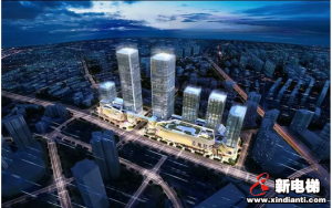 再树新地标 | 康力电梯携手百强房企 打造重庆中迪广场