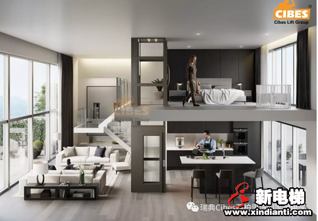 Cibes西柏思EcoSilent静音环保型家用电梯(图6) Cibes西柏思EcoSilent静音环保型家用电梯(图6)
