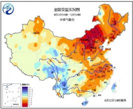 4月13日起冷空气影响北方 东北部分地区有强降雪