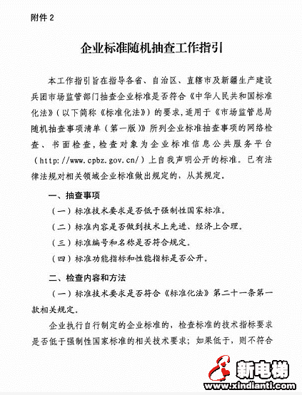 市场监管部门将对团体标准、企业标准展开随机抽查(图7) 市场监管部门将对团体标准、企业标准展开随机抽查(图7)