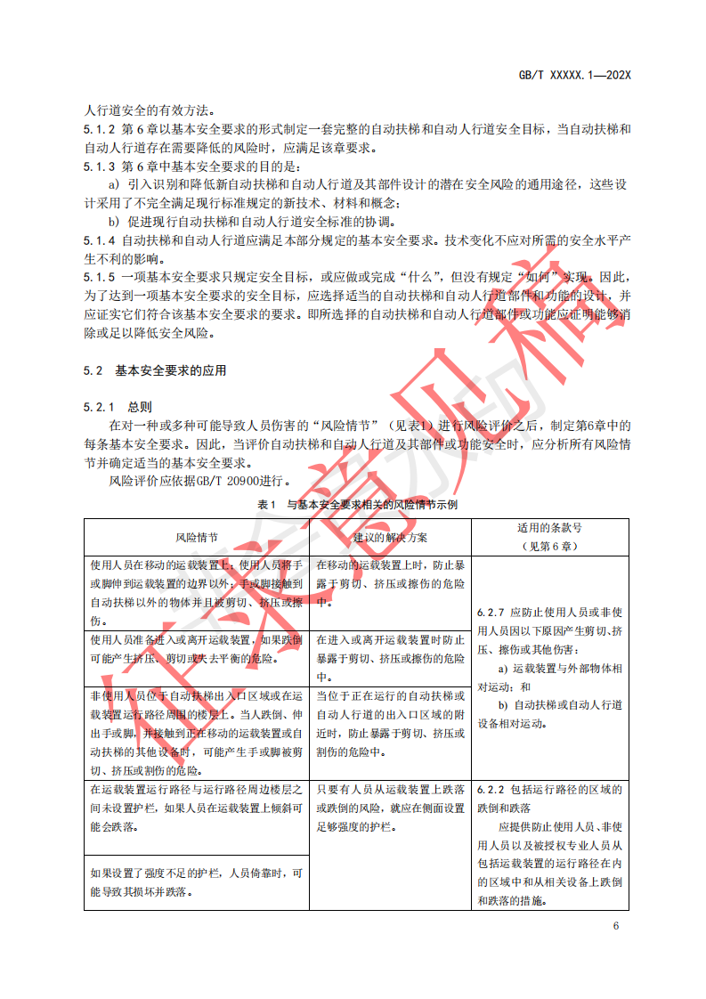 国家标准《自动扶梯和自动人行道安全要求第1部分：基本安全要求（GESR）》征求意见文件(图10)