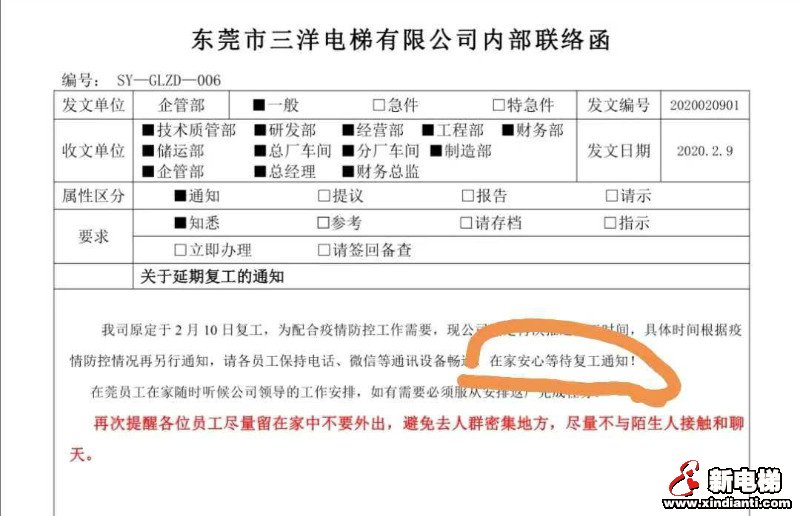 电梯行业复工、不复工现象并存,复工企业员工陷入两难境地(图3) 电梯行业复工、不复工现象并存,复工企业员工陷入两难境地(图3)