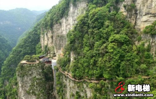 莱茵“悬崖电梯”,助力“张家界地貌博物馆”(图3) 莱茵“悬崖电梯”,助力“张家界地貌博物馆”(图3)