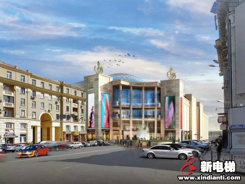 恒达富士为乌克兰首都基辅最大综合性商业中心提供高品质电梯(图3) 恒达富士为乌克兰首都基辅最大综合性商业中心提供高品质电梯(图3)