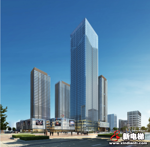 菱王6M/S超高速电梯入驻佛山新地标京华广场!(图2) 菱王6M/S超高速电梯入驻佛山新地标京华广场!(图2)