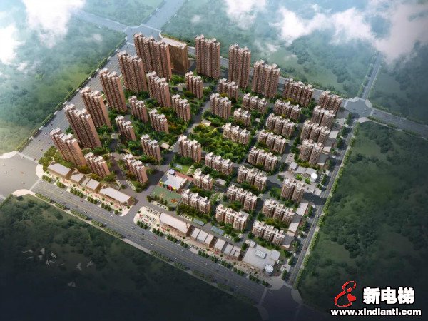 恒达富士116台高品质电梯助力商丘古城文化产业园区棚户区改造项目(图4) 恒达富士116台高品质电梯助力商丘古城文化产业园区棚户区改造项目(图4)