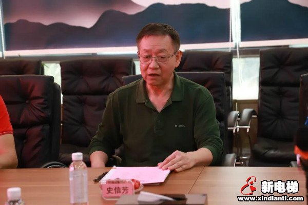广州市城市建设职业学校陈文忠校长一行莅临菱王电梯考察指导(图6) 广州市城市建设职业学校陈文忠校长一行莅临菱王电梯考察指导(图6)