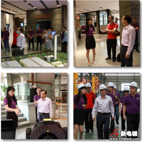 广州市城市建设职业学校陈文忠校长一行莅临菱王电梯考察指导(图2) 广州市城市建设职业学校陈文忠校长一行莅临菱王电梯考察指导(图2)