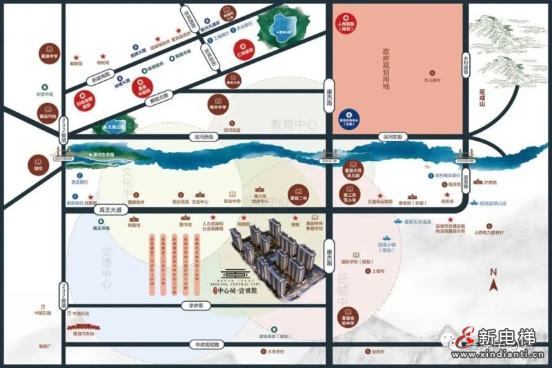 城市进阶,森赫电梯焕新山西运城高端人居想象(图2) 城市进阶,森赫电梯焕新山西运城高端人居想象(图2)