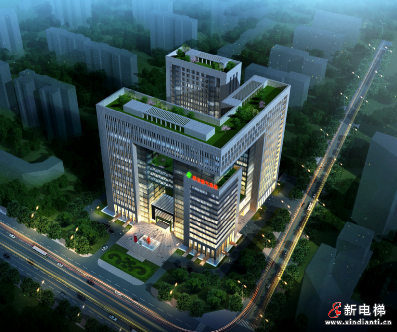 康力电梯赋能西部能源产业标杆--陕西燃气产业研发与孵化基地(图4) 康力电梯赋能西部能源产业标杆--陕西燃气产业研发与孵化基地(图4)