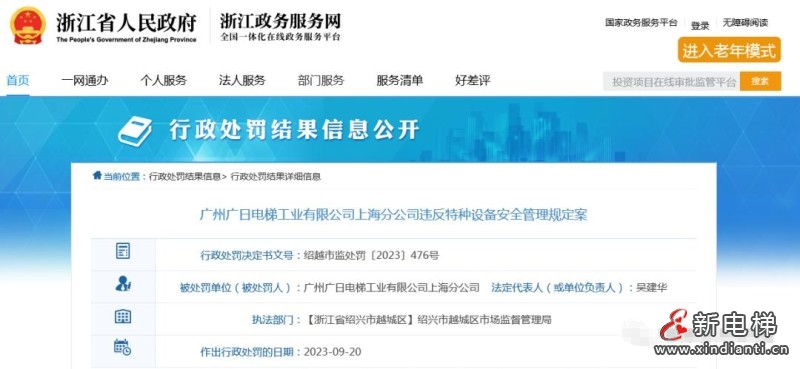 无视总局的抽查隐患告知书,“一意孤行”广日电梯被罚!(图1) 微信图片编辑_20231008111713