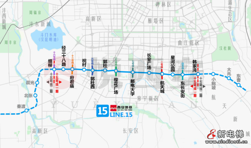 康力电梯二度携手西安地铁 102台电扶梯服务15号线(图3) 康力电梯二度携手西安地铁 102台电扶梯服务15号线(图3)