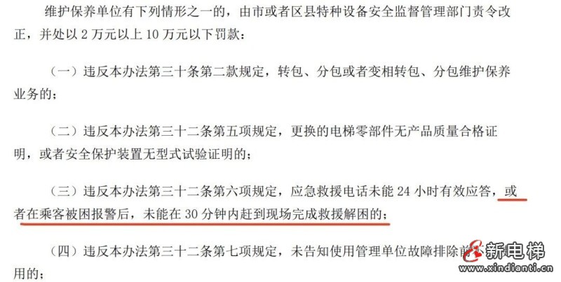 上海:13分钟到达电梯困人现场,救援用时36分钟,维保被罚没4.7万!(图2) 上海:13分钟到达电梯困人现场,救援用时36分钟,维保被罚没4.7万!(图2)