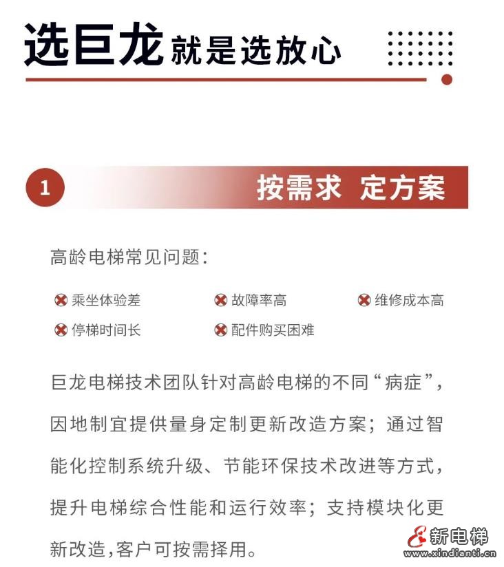 承上启下 焕新续航丨巨龙电梯旧梯更新改造业务(图12) 360截图20240813172009580