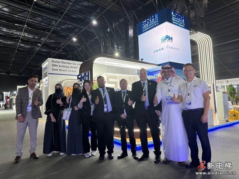 森赫电梯闪耀 2024 年沙特利雅得国际电梯展览上再展风采(图4) 森赫电梯闪耀 2024 年沙特利雅得国际电梯展览上再展风采(图4)
