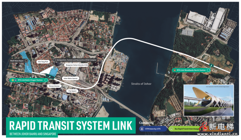 全球首条跨国、跨海城市轻轨@康力电梯(图3)