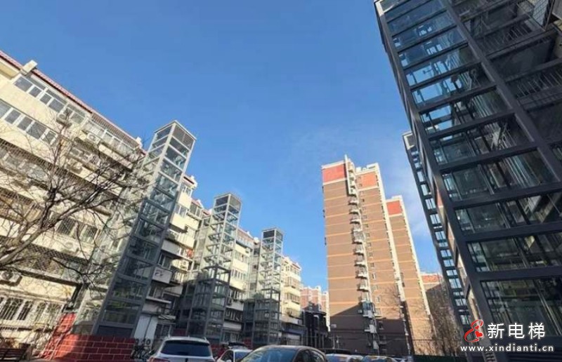 北京顺义老旧小区焕发新活力 60部加装电梯投入使用