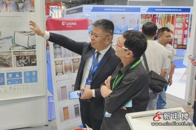 巨龙电梯亮相2024越南国际电梯展(图7)