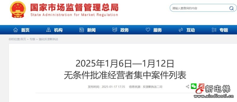 新电梯早新闻 2025年1月21日 腊月廿二 星期二