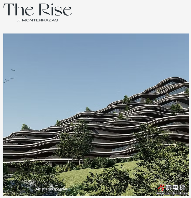 莱茵电梯助力 The Rise at Monterrazas，打造宿务奢华公寓新标杆