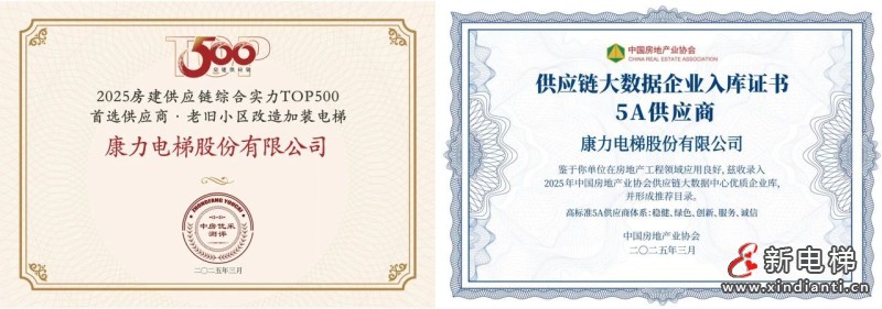连续13年登榜!康力电梯荣膺“2025房建供应链综合实力TOP500首选供应商·电梯类”10强!(图4) 连续13年登榜!康力电梯荣膺“2025房建供应链综合实力TOP500首选供应商·电梯类”10强!(图4)