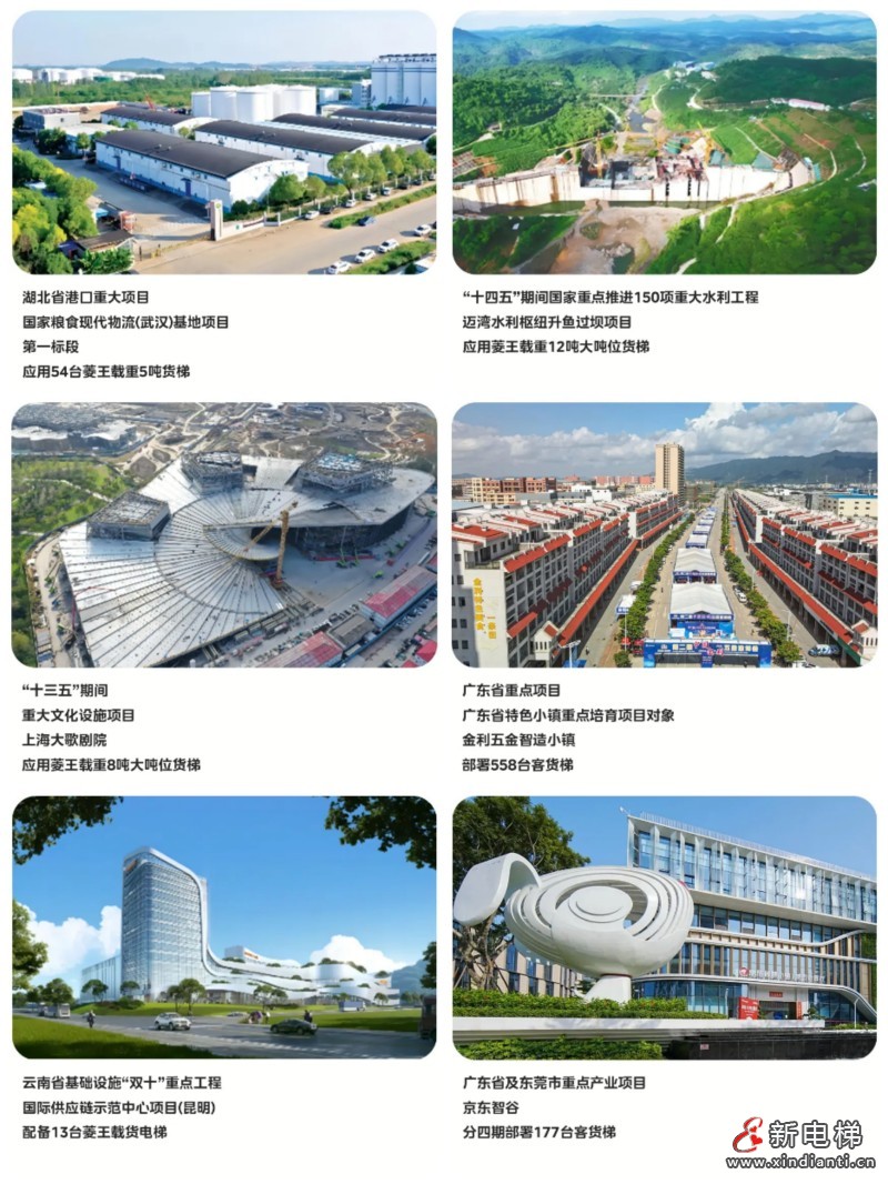 44台客货梯如何支撑68万平智造工厂?菱王电梯为海富科技打造高效物流(图6) 44台客货梯如何支撑68万平智造工厂?菱王电梯为海富科技打造高效物流(图6)