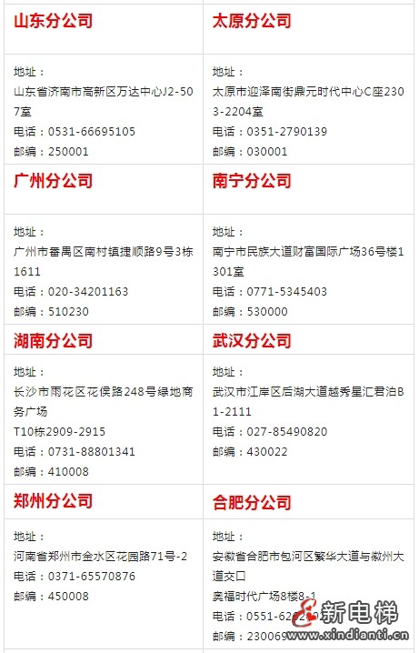 苏州江南嘉捷电梯有限公司服务理念和服务网络(图3) 苏州江南嘉捷电梯有限公司服务理念和服务网络(图3)