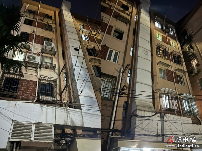 上海长宁一小区加装电梯程序完备 两个大烟道成拦路虎 协调多年无果