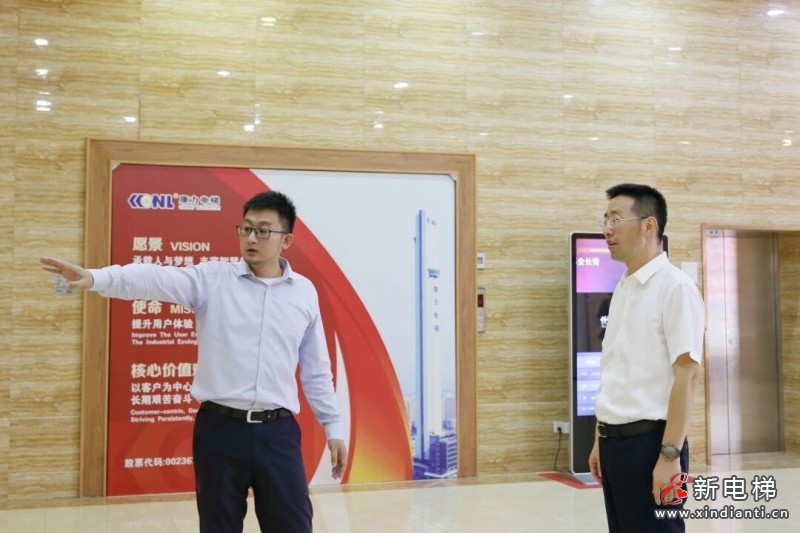 吴江区委副书记、区长孙道寻调研康力电梯(图3) 吴江区委副书记、区长孙道寻调研康力电梯(图3)