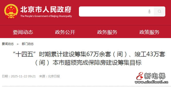 新电梯网早新闻 2025年11月25日 十月初六 星期二(图2) 新电梯网早新闻 2025年11月25日 十月初六 星期二(图2)
