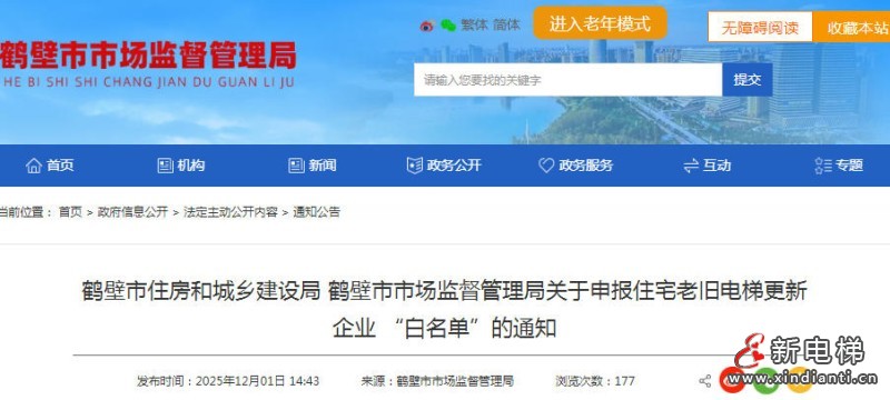 新电梯网早新闻 2025年12月8日 十月十九 星期一(图6) 新电梯网早新闻 2025年12月8日 十月十九 星期一(图6)
