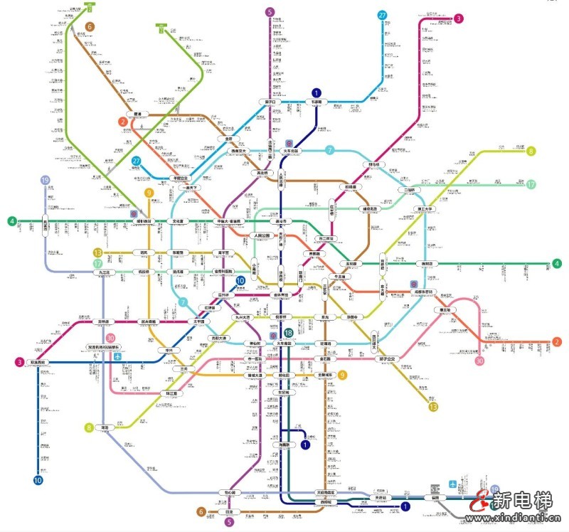 860台康力电梯交付,成都稳坐“中国轨交第4城”!(图3) 860台康力电梯交付,成都稳坐“中国轨交第4城”!(图3)