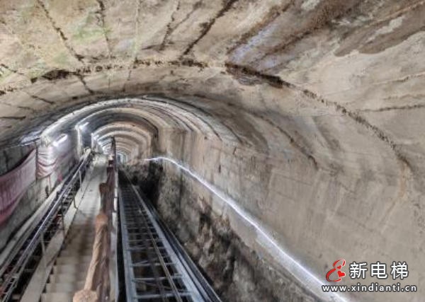 湖南首台溶洞斜行电梯通过安全复检 筑牢水利运维安全防线