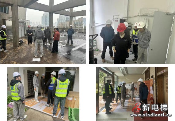 湖北省电梯协会积极配合开展老旧小区电梯更新安全巡查工作