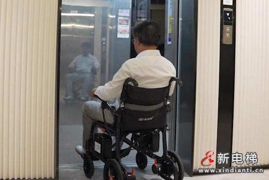 北京朝来绿色家园290部加装电梯投用 患病老人上下楼不再难
